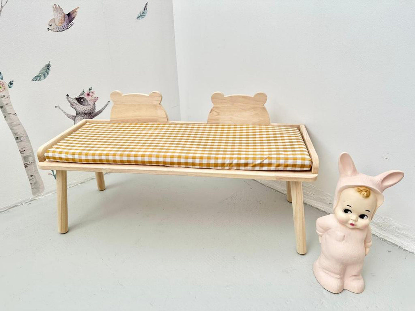 Banc enfant bois naturel
