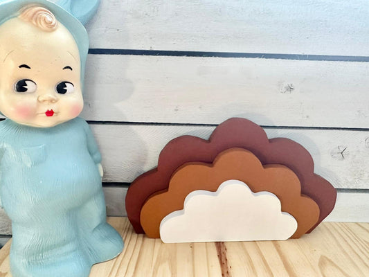 Décoration puzzle en bois