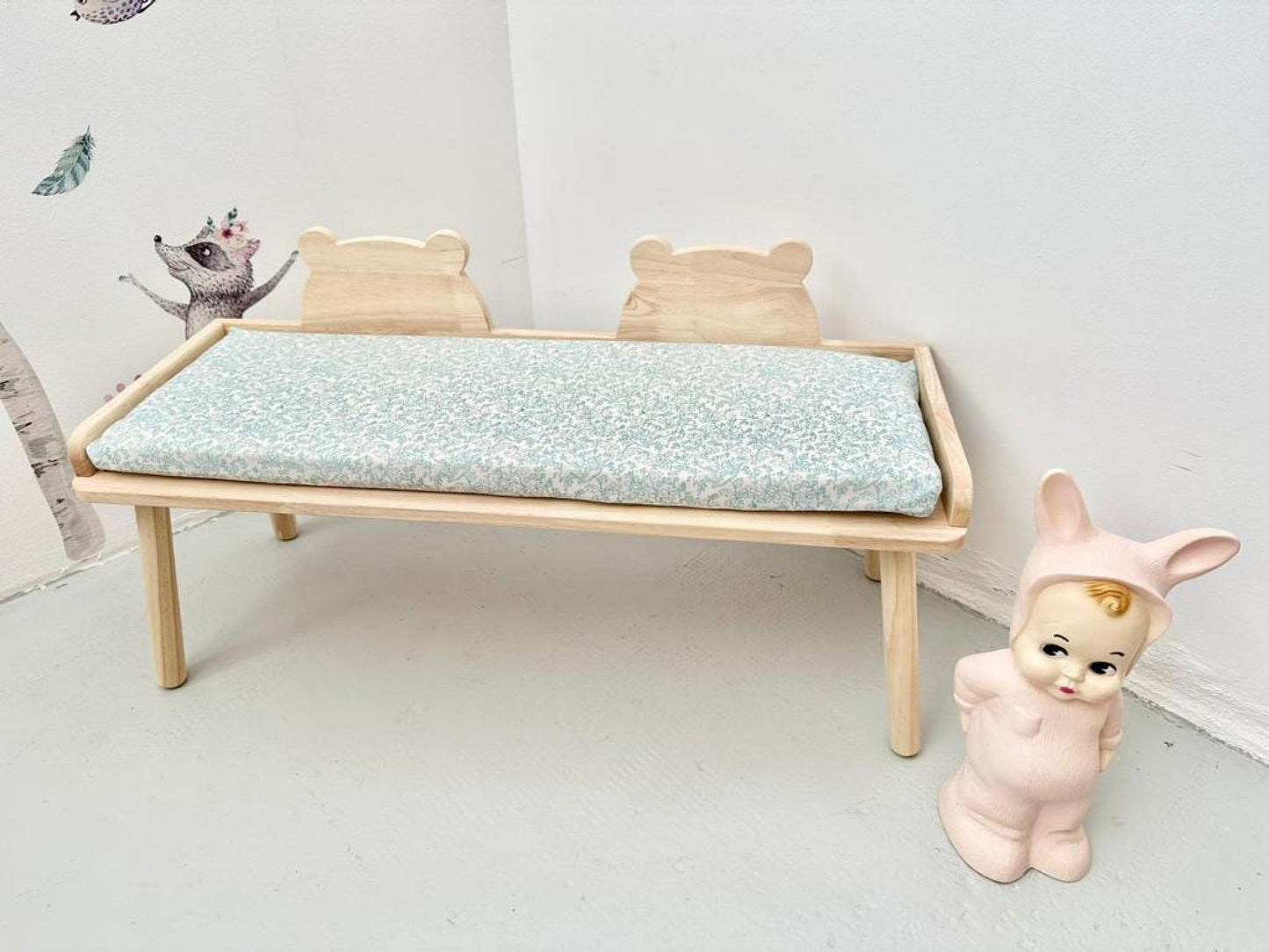 Banc enfant bois naturel