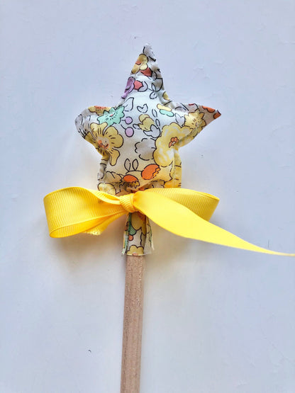 Baguette magique en tissu liberty
