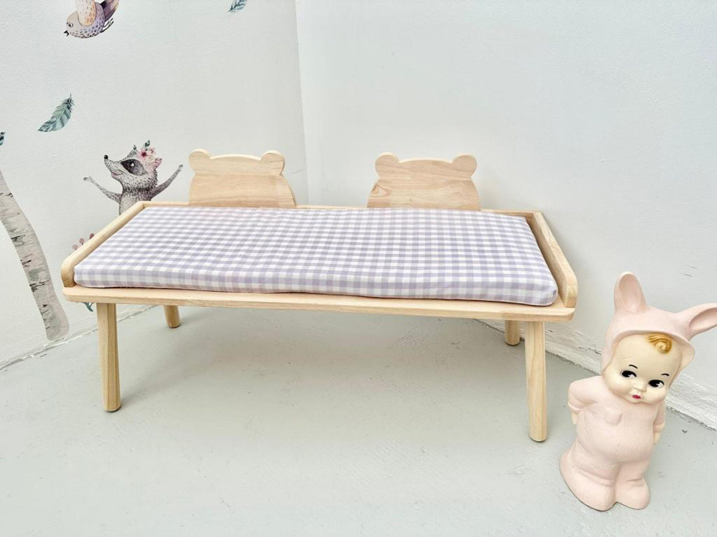 Banc enfant bois naturel