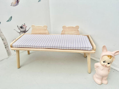 Banc enfant bois naturel