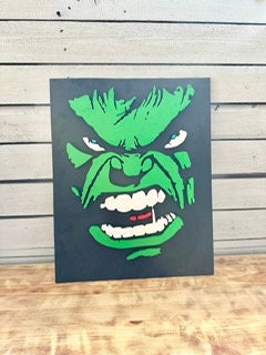 cadre 3D HEROS Marvel Comics Spiderman hulk