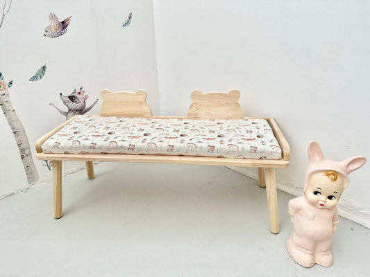 Banc enfant bois naturel