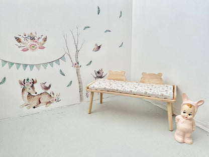 Banc enfant bois naturel