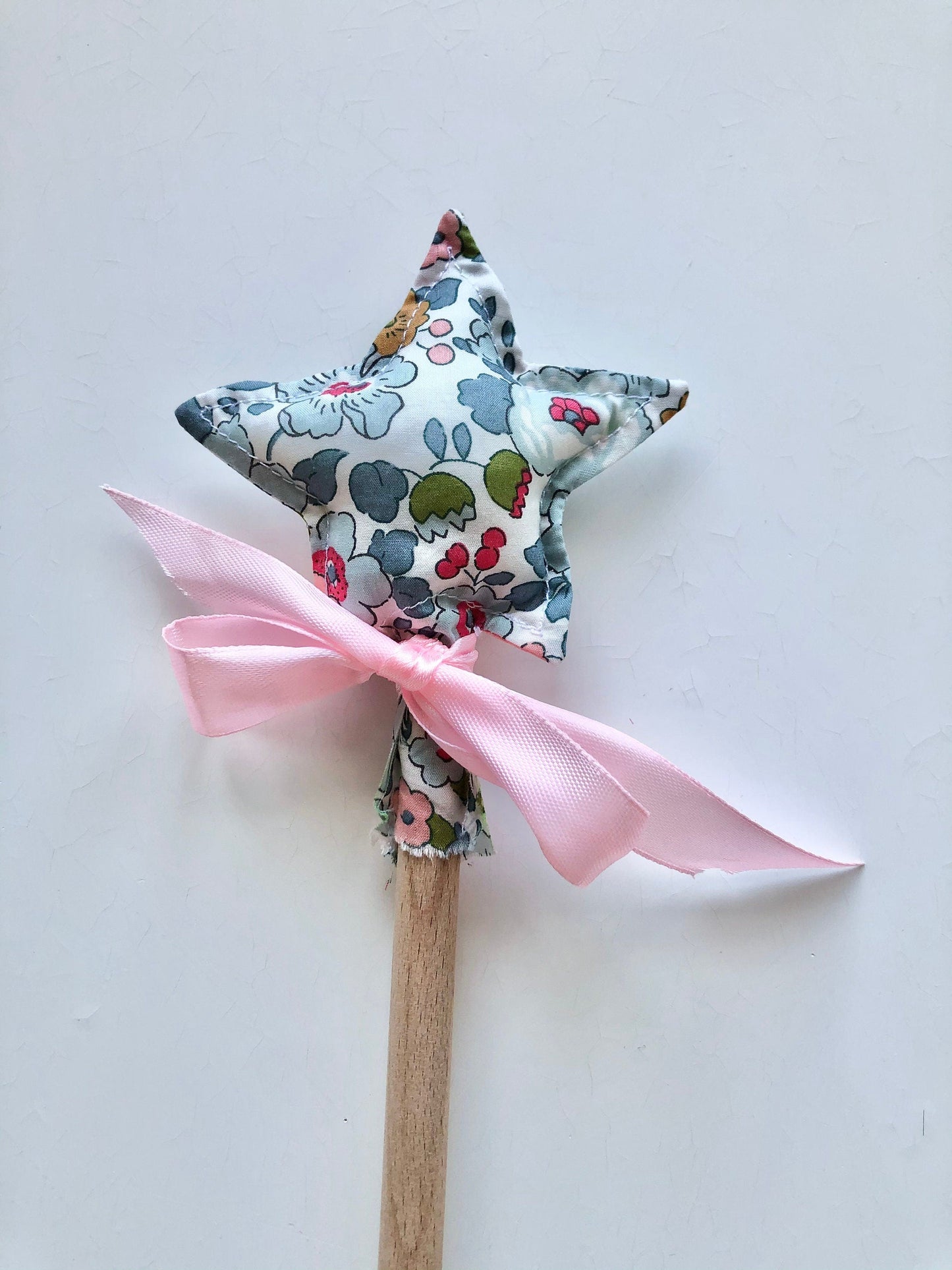 Baguette magique en tissu liberty