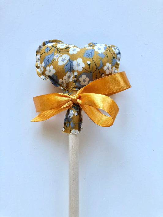 Baguette magique en tissu liberty