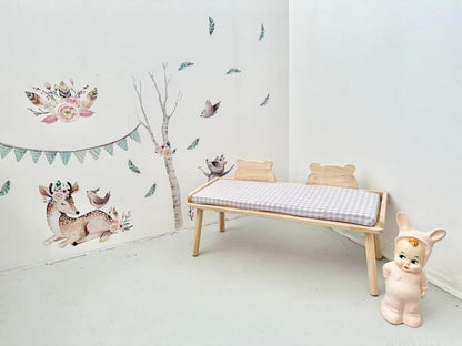 Banc enfant bois naturel