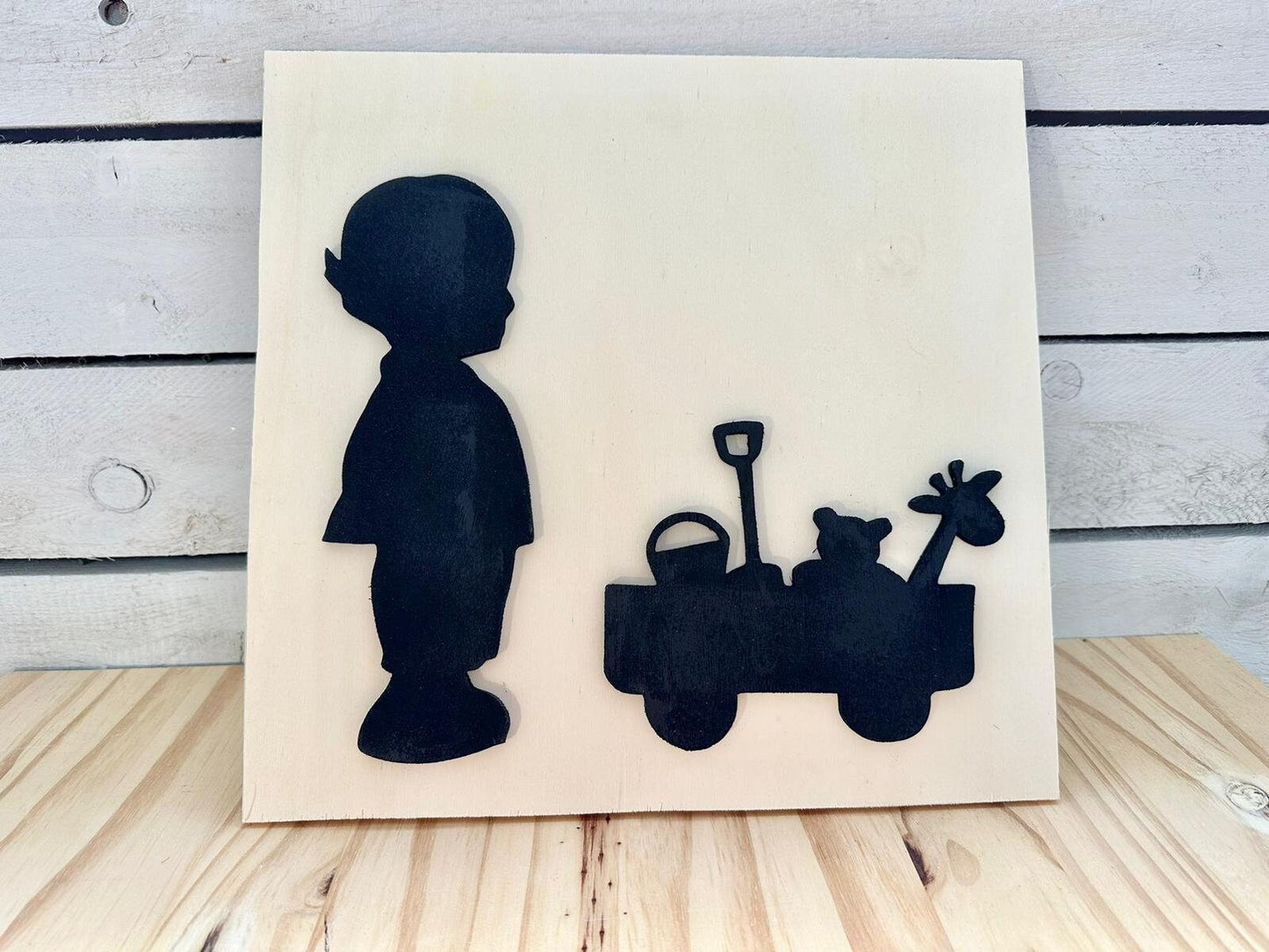 Cadre 3D en bois décoration au choix