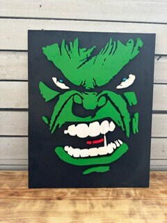 cadre 3D HEROS Marvel Comics Spiderman hulk