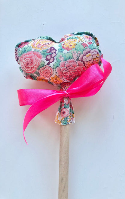 Baguette magique en tissu liberty