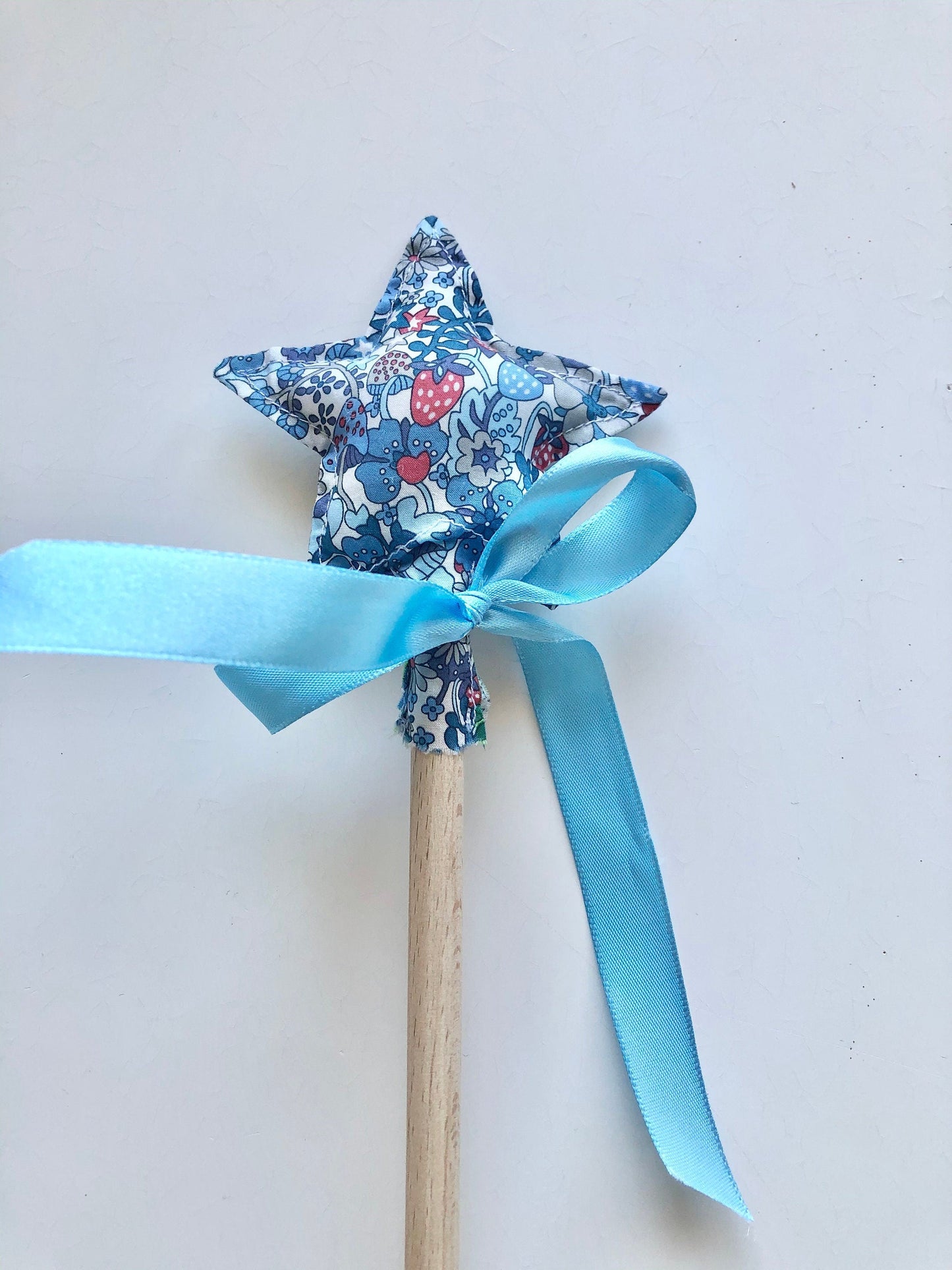 Baguette magique en tissu liberty
