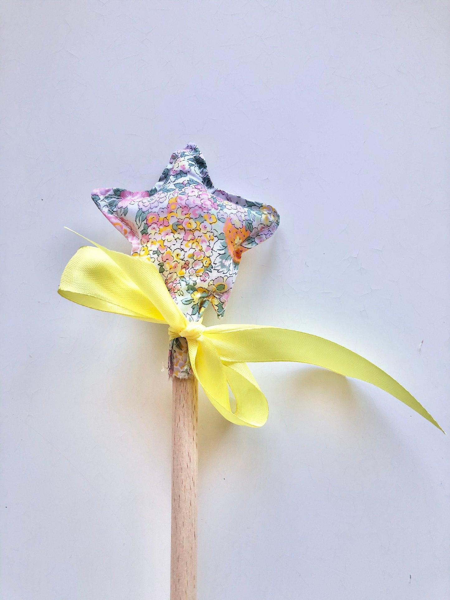 Baguette magique en tissu liberty