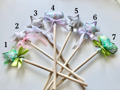 Baguette magique en tissu liberty