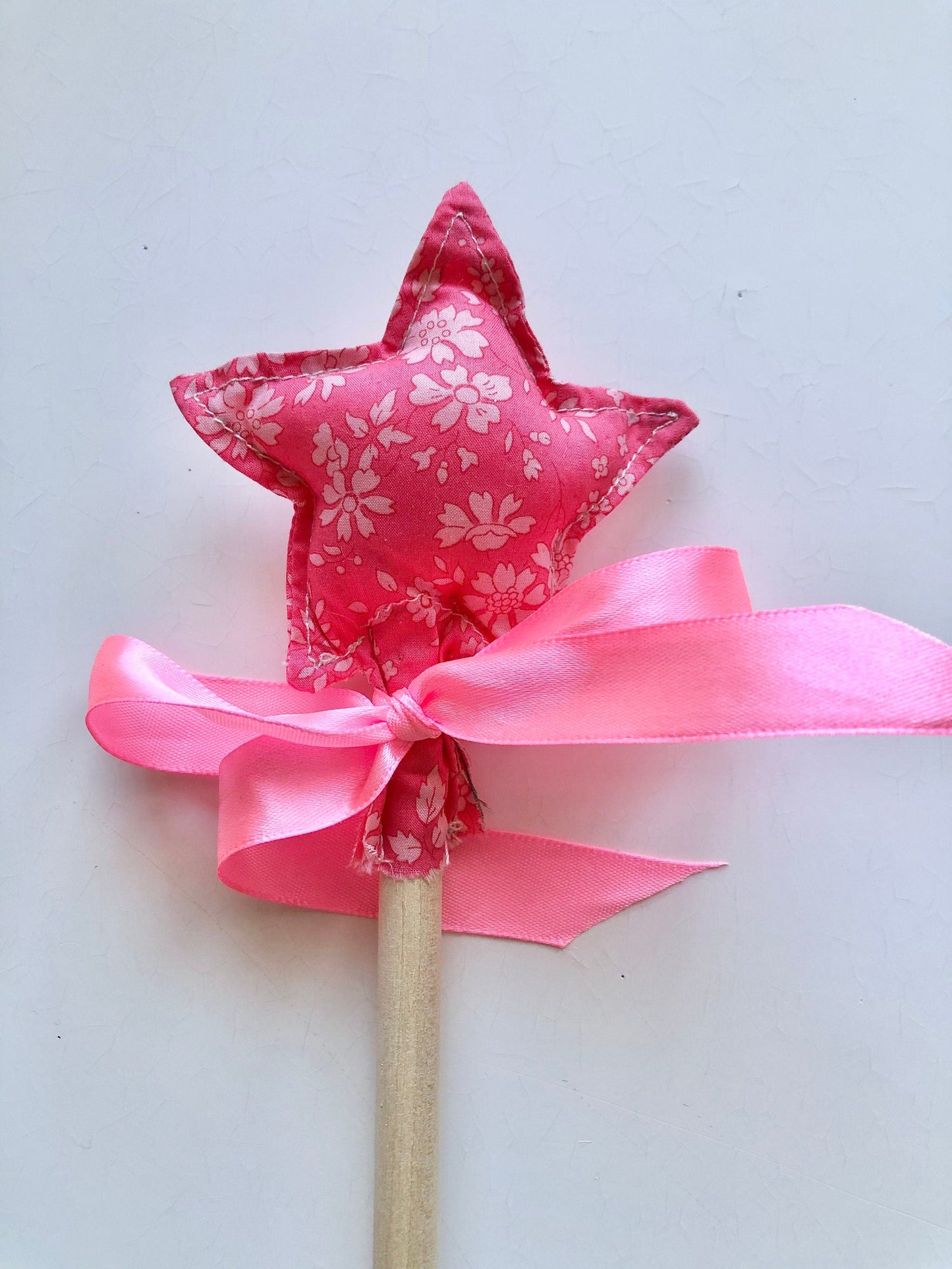 Baguette magique en tissu liberty