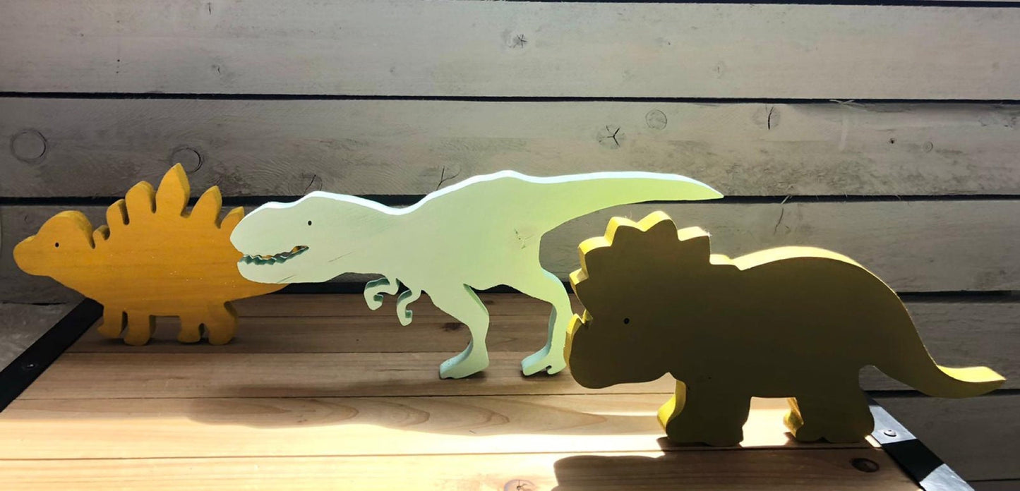 Dinosaure en bois
