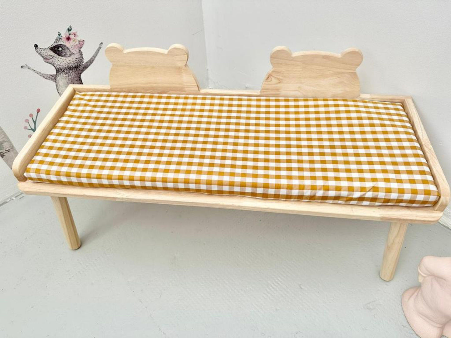 Banc enfant bois naturel